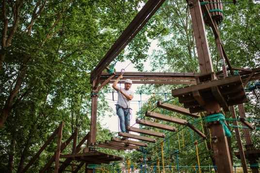 ABORDAJ ropes course - photo