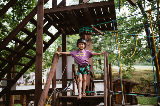 ABORDAJ ropes course - photo