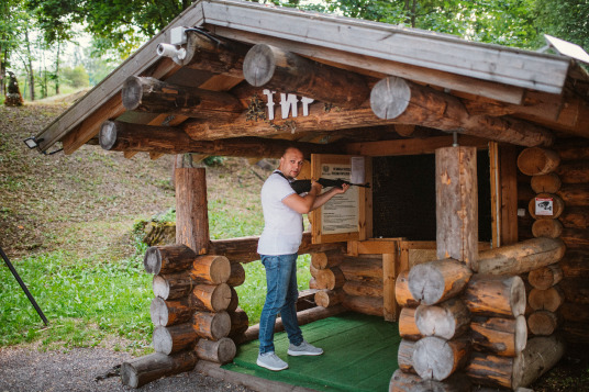 Children's attractions for children in Vyborg - shooting range