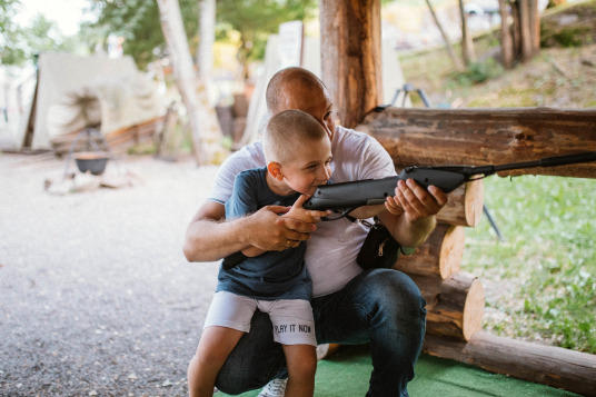 Children's attractions for children in Vyborg - shooting range